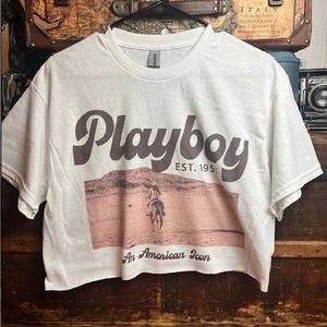 Playboy an American Icon Crop Top